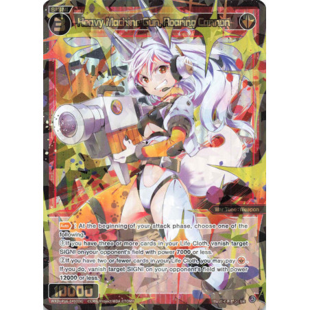 Vanguard_TCG_card_WXDi-P16-049[EN]_SR_Heavy_Machine_Gun_Roaring_Cannon_INTERLUDE_DIVA