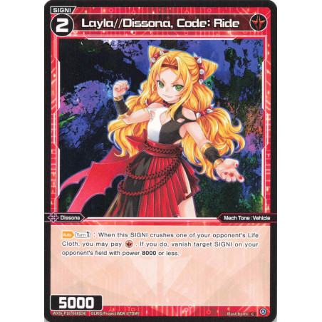 Vanguard_TCG_card_WXDi-P16-068[EN]_C_Layla_Dissona_Code_Ride_INTERLUDE_DIVA
