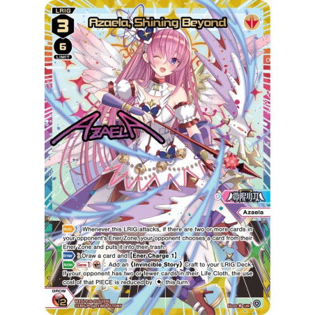 Vanguard_TCG_card_WXDi-P16-010U[EN]_UR_Azaela_Shining_Beyond_INTERLUDE_DIVA
