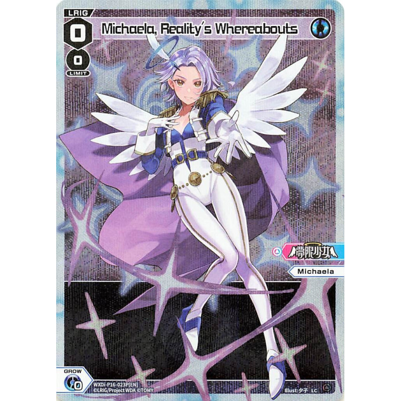 Vanguard_TCG_card_WXDi-P16-023P[EN]_P_LC_Michaela_Reality_s_Whereabouts_INTERLUDE_DIVA