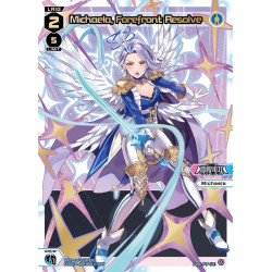 Vanguard_TCG_card_WXDi-P16-025R[EN]_P_LR_Michaela_Forefront_Resolve_INTERLUDE_DIVA