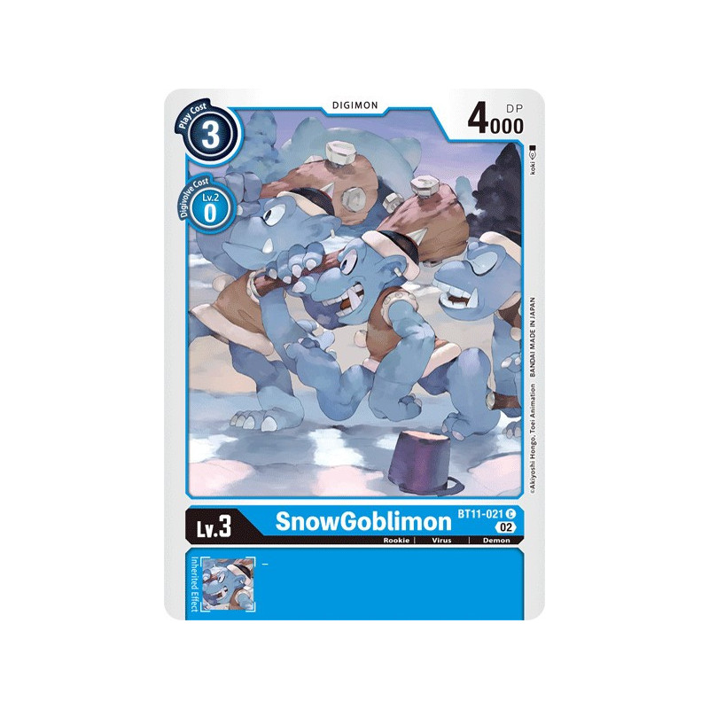 Digimon_TCG_BT11-021_FOIL_SnowGoblimonFoil_Dimensional_Phase_Card_Game