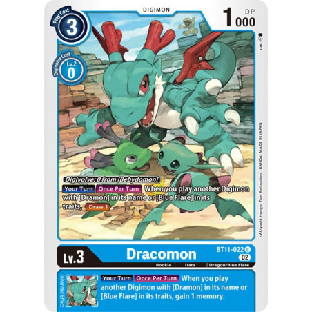 Digimon_TCG_BT11-022_FOIL_DracomonFoil_Dimensional_Phase_Card_Game