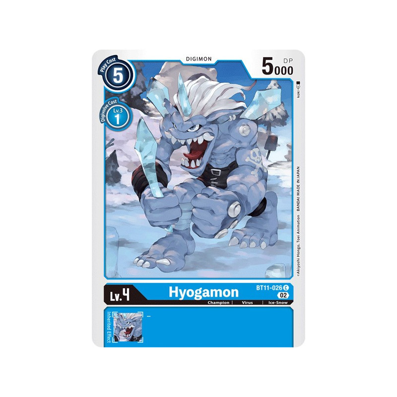 Digimon_TCG_BT11-026_FOIL_HyogamonFoil_Dimensional_Phase_Card_Game