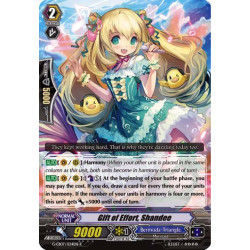 Vanguard_TCG_card_G-CB07_024EN_R_Gift_of_Effort_Shandee_Divas_Festa