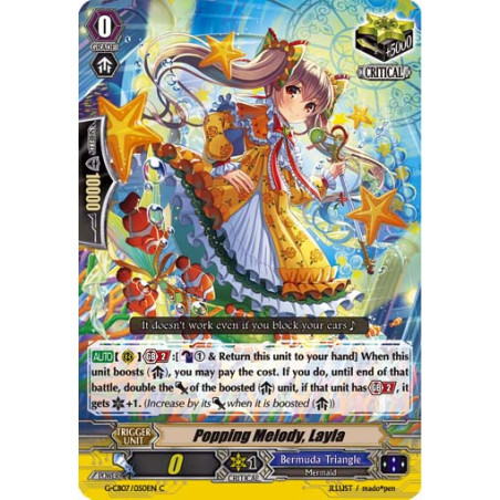 Vanguard_TCG_card_G-CB07_050EN_C_Popping_Melody_Layla_Divas_Festa