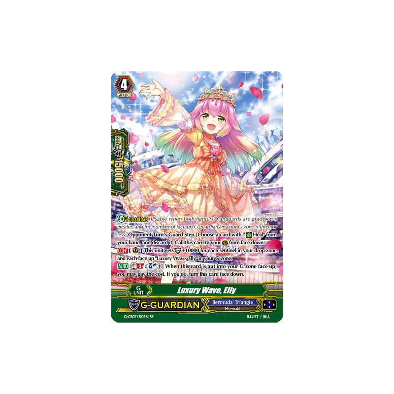 Vanguard_TCG_card_G-CB07_S10EN_SP_Luxury_Wave_Elly_Divas_Festa