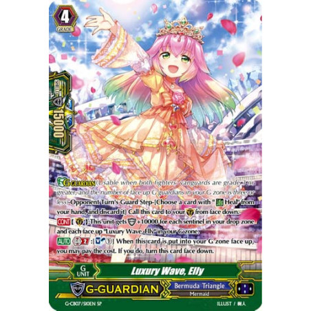 Vanguard_TCG_card_G-CB07_S10EN_SP_Luxury_Wave_Elly_Divas_Festa
