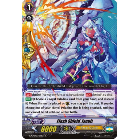 Vanguard_TCG_card_G-CMB01_018EN_R_Flash_Shield_Iseult_Vanguard_Deletor