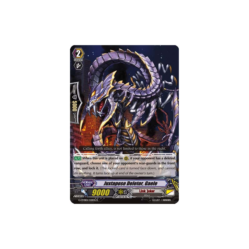 Vanguard_TCG_card_G-CMB01_021EN_R_Juxtapose_Deletor_Gaele_Vanguard_Deletor