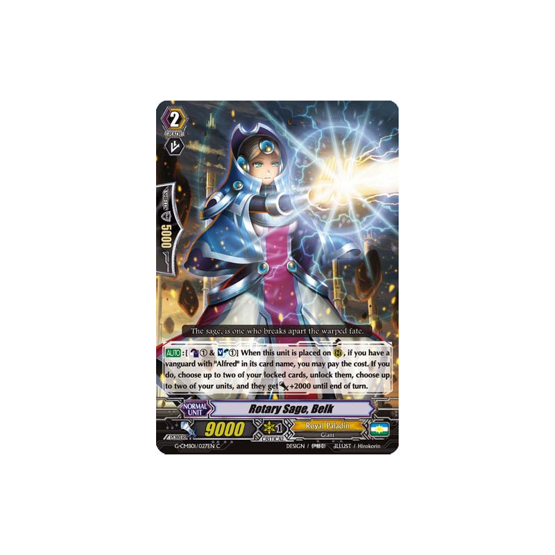 Vanguard_TCG_card_G-CMB01_027EN_C_Rotary_Sage_Belk_Vanguard_Deletor