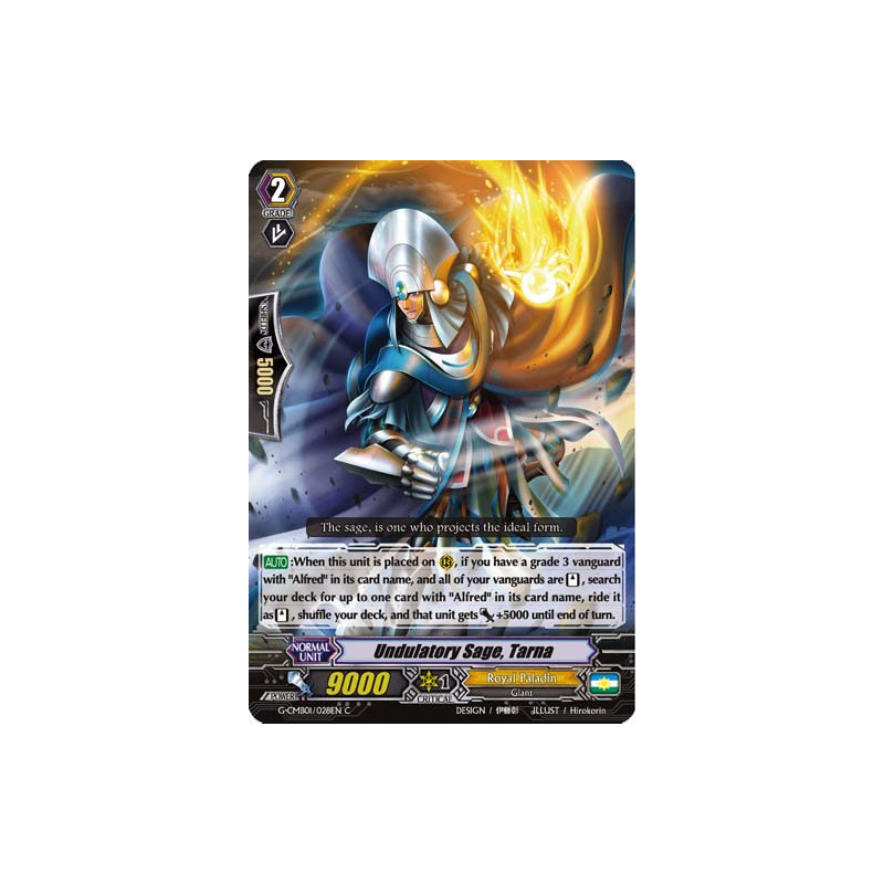 Vanguard_TCG_card_G-CMB01_028EN_C_Undulatory_Sage_Tarna_Vanguard_Deletor