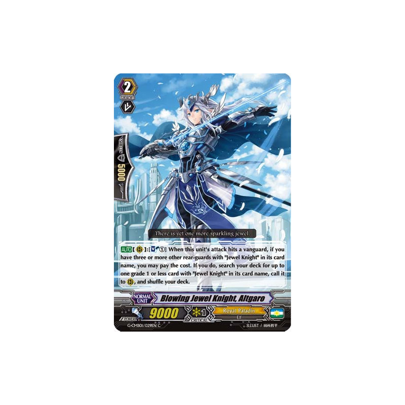 Vanguard_TCG_card_G-CMB01_029EN_C_Blowing_Jewel_Knight_Altgaro_Vanguard_Deletor