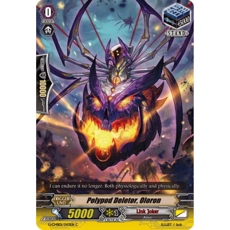 Vanguard_TCG_card_G-CMB01_043EN_C_Polypod_Deletor_Oloron_Vanguard_Deletor
