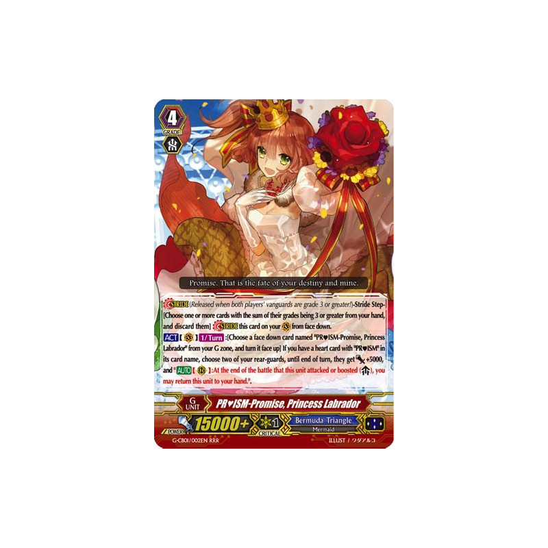 Vanguard_TCG_card_G-CB01_002EN_RRR_PRISM-Promise_Princess_Labrador_Academy_of_Divas
