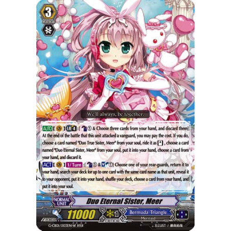 Vanguard_TCG_card_G-CB01_003EN-W_RRR_Duo_Eternal_Sister_Meer_Academy_of_Divas