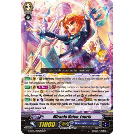 Vanguard_TCG_card_G-CB01_004EN_RRR_Miracle_Voice_Lauris_Academy_of_Divas