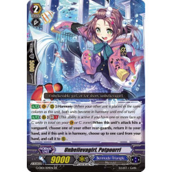 Vanguard_TCG_card_G-CB01_009EN_RR_Unbelievagirl_Potpourri_Academy_of_Divas