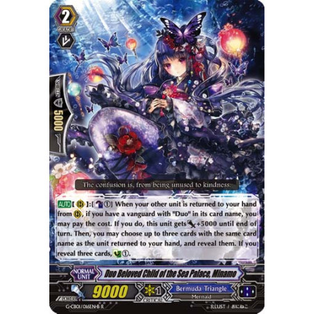 Vanguard_TCG_card_G-CB01_016EN-B_R_Duo_Beloved_Child_of_the_Sea_Palace_Minamo_Academy_of_Divas