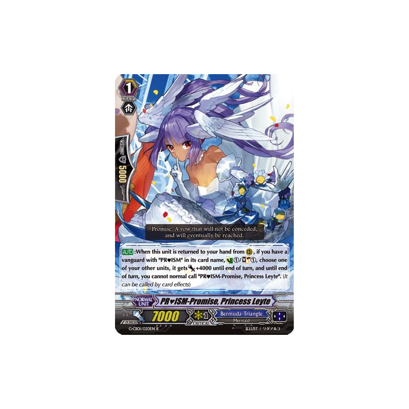 Vanguard_TCG_card_G-CB01_020EN_R_PRISM-Promise_Princess_Leyte_Academy_of_Divas