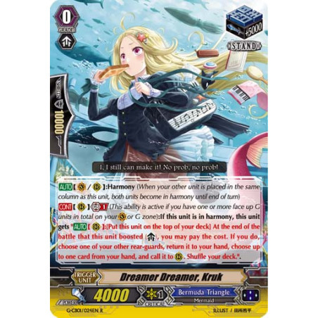 Vanguard_TCG_card_G-CB01_024EN_R_Dreamer_Dreamer_Kruk_Academy_of_Divas