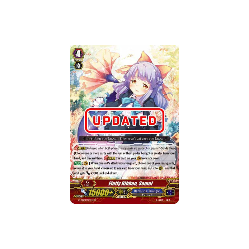 Vanguard_TCG_card_G-CB01_013EN_Foil_Foil-R_Fluffy_Ribbon_Somni_Academy_of_Divas