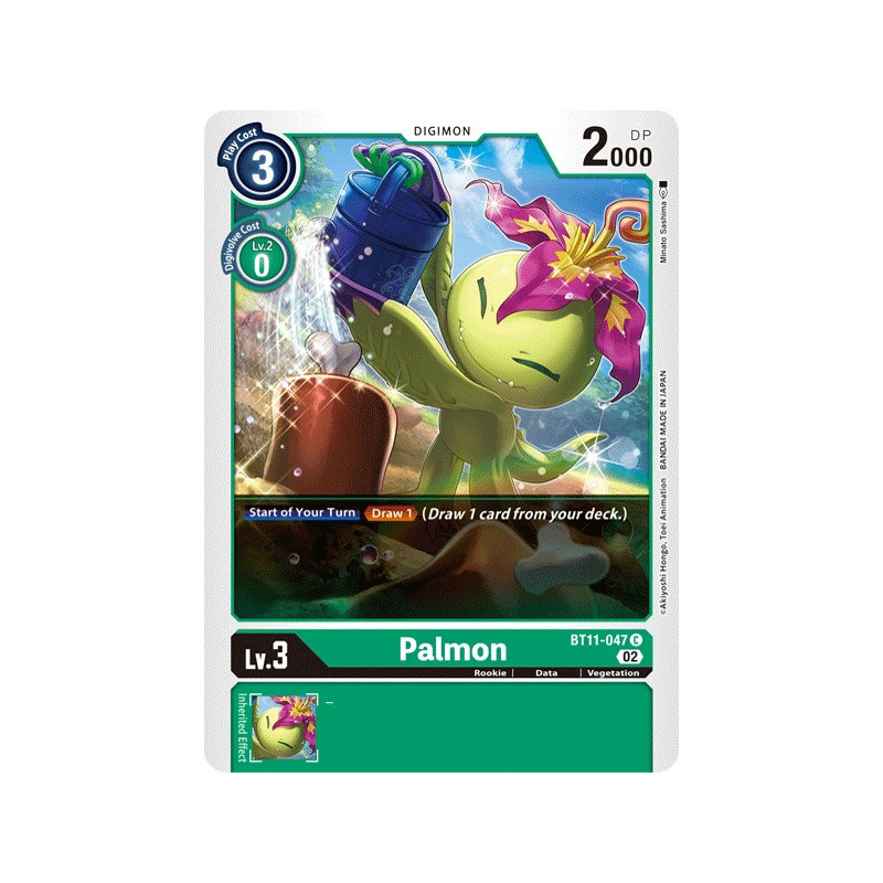 Digimon_TCG_BT11-047_FOIL_PalmonFoil_Dimensional_Phase_Card_Game