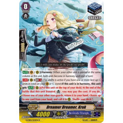 Vanguard_TCG_card_G-CB01_024EN_Foil_Foil-R_Dreamer_Dreamer_Kruk_Academy_of_Divas