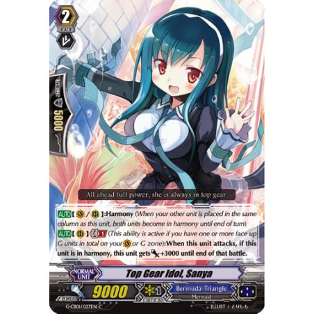 Vanguard_TCG_card_G-CB01_027EN_C_Top_Gear_Idol_Sanya_Academy_of_Divas