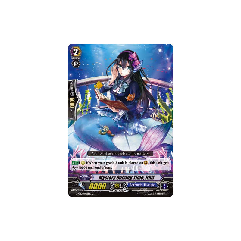 Vanguard_TCG_card_G-CB01_028EN_C_Mystery_Solving_Time_Ithil_Academy_of_Divas
