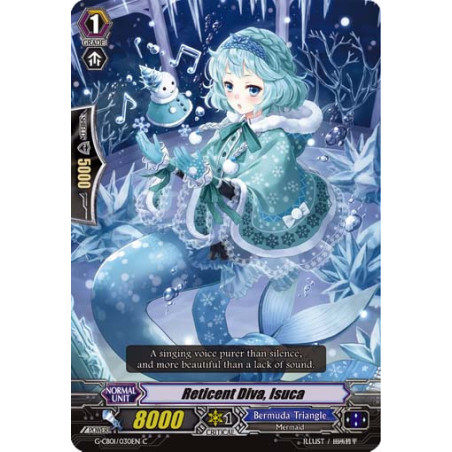 Vanguard_TCG_card_G-CB01_030EN_C_Reticent_Diva_Isuca_Academy_of_Divas