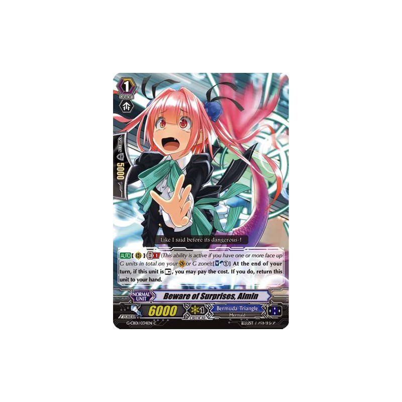Vanguard_TCG_card_G-CB01_034EN_C_Beware_of_Surprises_Almin_Academy_of_Divas
