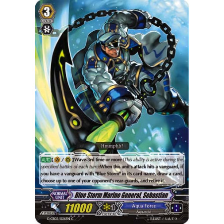 Vanguard_TCG_card_G-CB02_026EN_C_Blue_Storm_Marine_General_Sebastian_Commander_of_the_Incessant_Waves