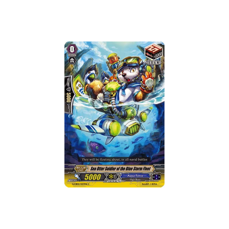 Vanguard_TCG_card_G-CB02_037EN_C_Sea_Otter_Soldier_of_the_Blue_Storm_Fleet_Commander_of_the_Incessant_Waves