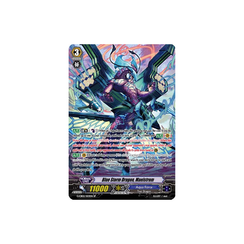 Vanguard_TCG_card_G-CB02_S03EN_SP_Blue_Storm_Dragon_Maelstrom_Commander_of_the_Incessant_Waves
