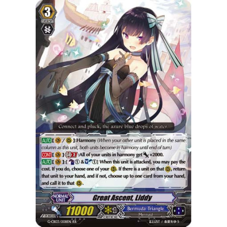 Vanguard_TCG_card_G-CB03_008EN_RR_Great_Ascent_Liddy_Blessing_of_Divas