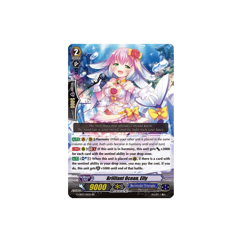 Vanguard_TCG_card_G-CB03_011EN_RR_Brilliant_Ocean_Elly_Blessing_of_Divas