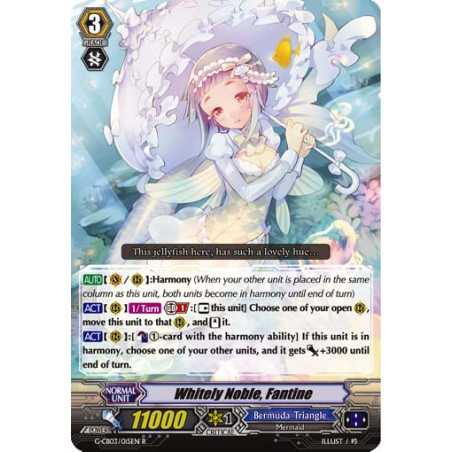 Vanguard_TCG_card_G-CB03_015EN_R_Whitely_Noble_Fantine_Blessing_of_Divas