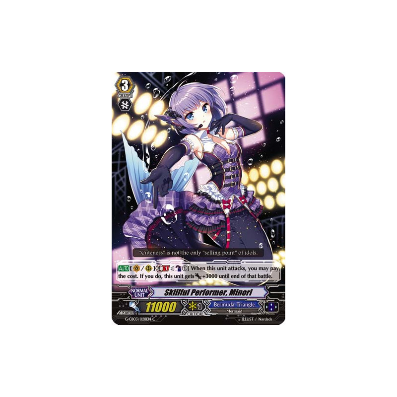 Vanguard_TCG_card_G-CB03_028EN_C_Skillful_Performer_Minori_Blessing_of_Divas