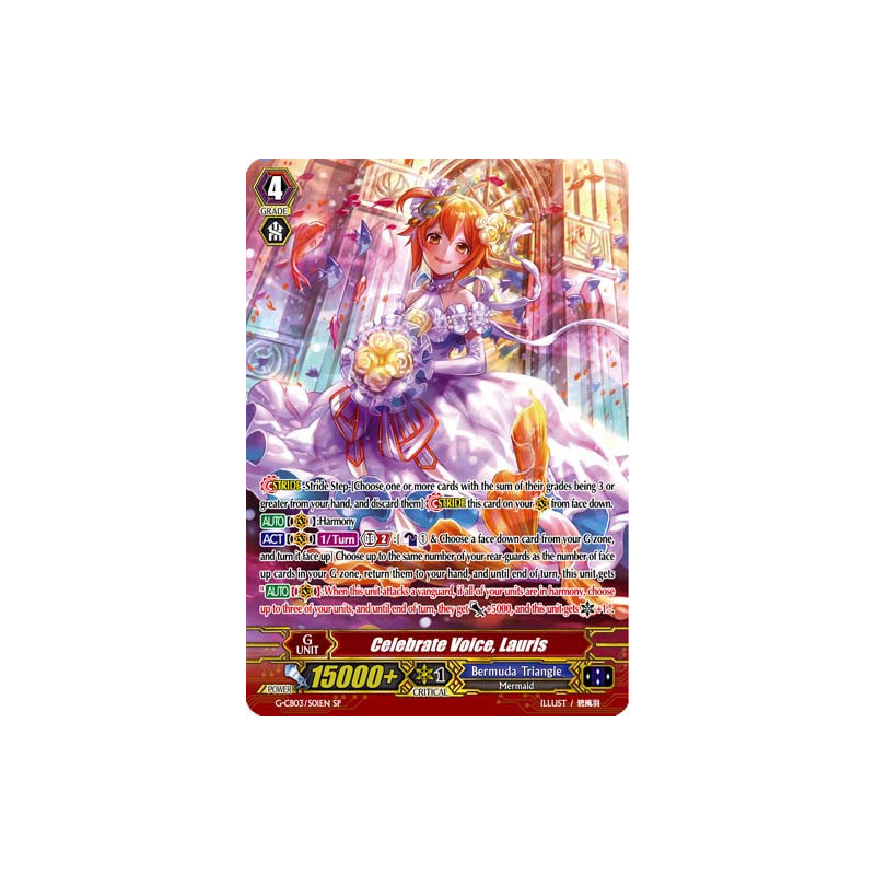 Vanguard_TCG_card_G-CB03_S01EN_SP_Celebrate_Voice_Lauris_Blessing_of_Divas