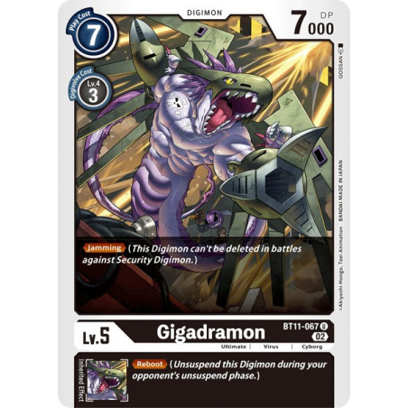 Digimon_TCG_BT11-067_FOIL_GigadramonFoil_Dimensional_Phase_Card_Game