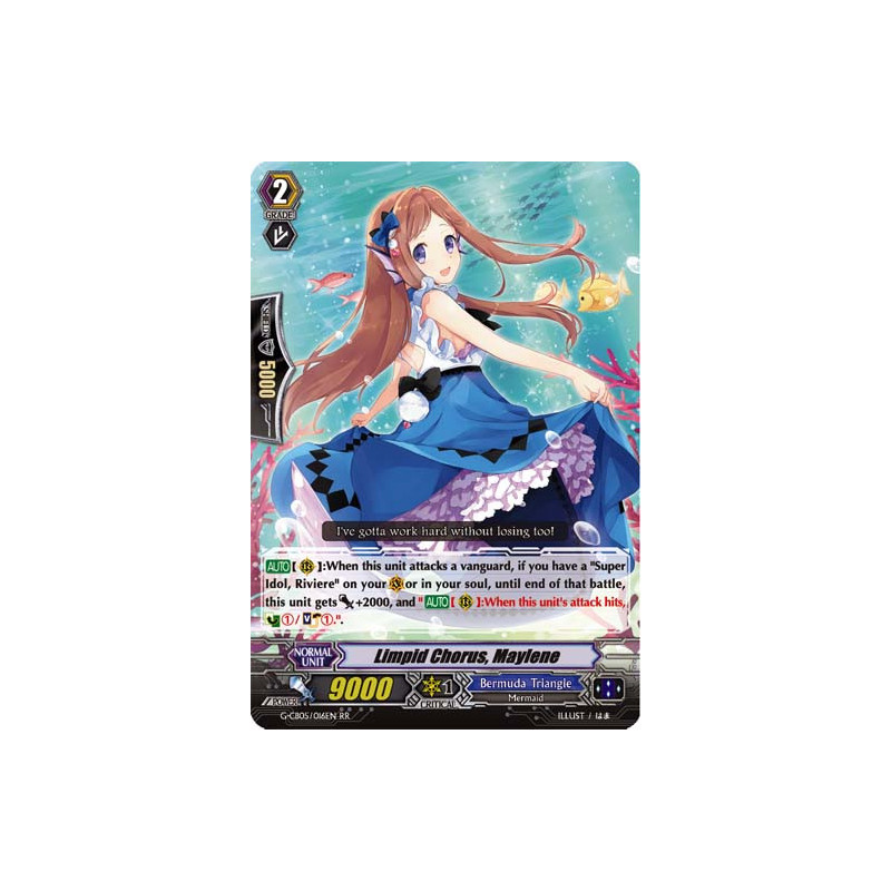 Vanguard_TCG_card_G-CB05_016EN_RR_Limpid_Chorus_Maylene_Prismatic_Divas