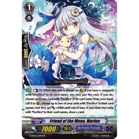 Vanguard_TCG_card_G-CB05_029EN_R_Friend_of_the_Moon_Marina_Prismatic_Divas