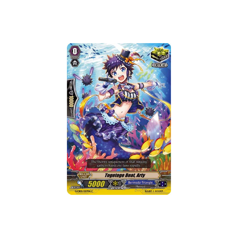 Vanguard_TCG_card_G-CB05_057EN_C_Togetoge_Beat_Arty_Prismatic_Divas