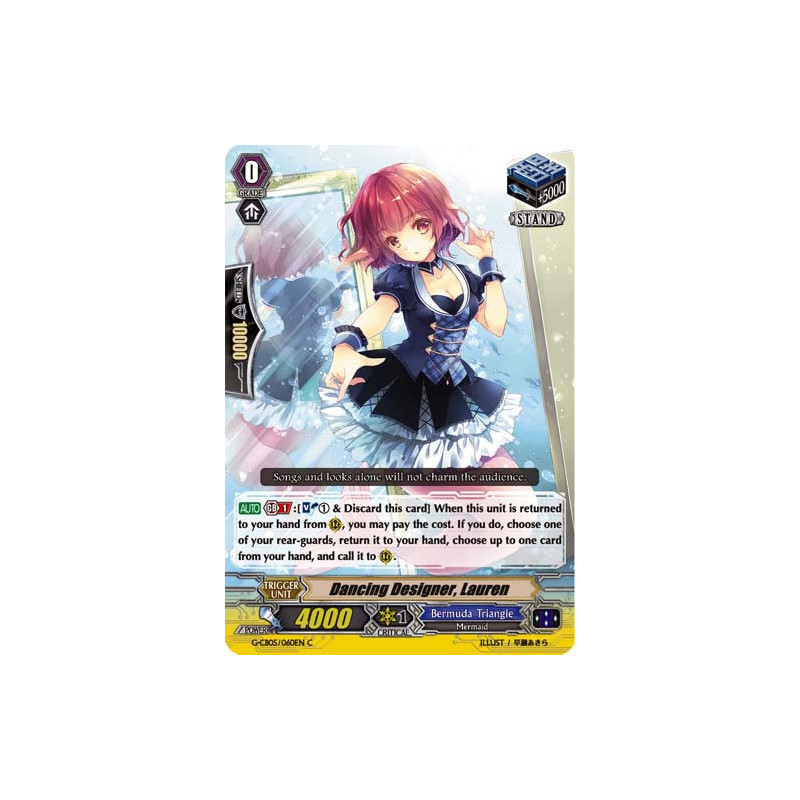Vanguard_TCG_card_G-CB05_060EN_C_Dancing_Designer_Lauren_Prismatic_Divas