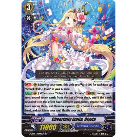 Vanguard_TCG_card_G-CB05_Re02EN_Re_Cheerfully_Etoile_Olyvia_Prismatic_Divas