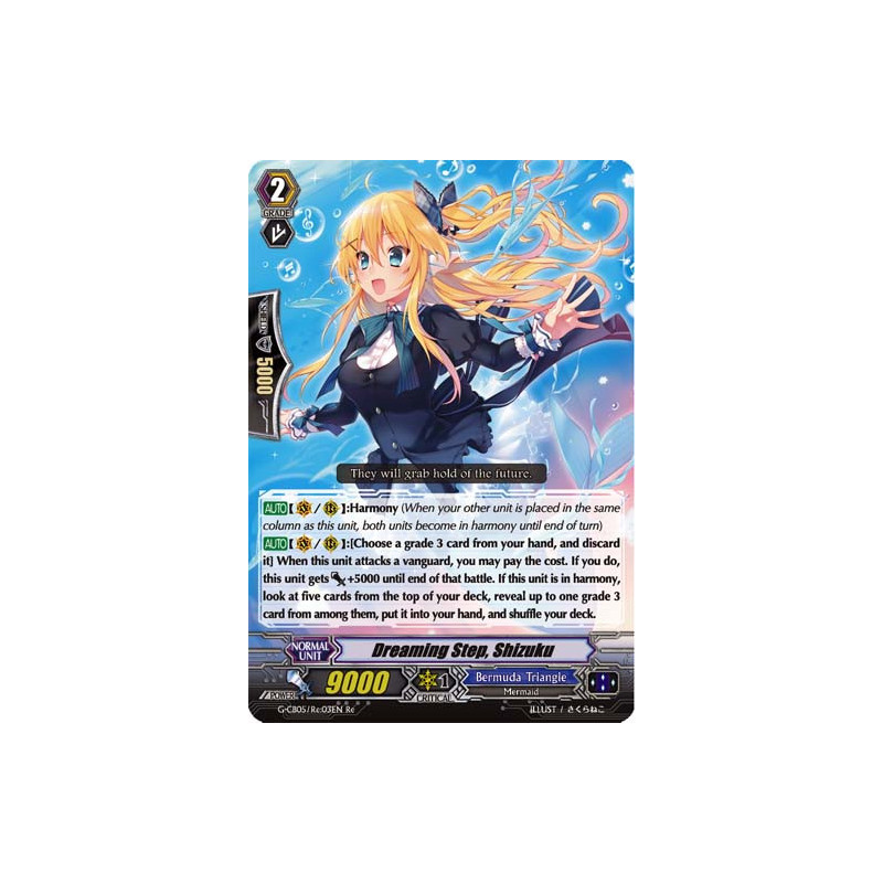 Vanguard_TCG_card_G-CB05_Re03EN_Re_Dreaming_Step_Shizuku_Prismatic_Divas