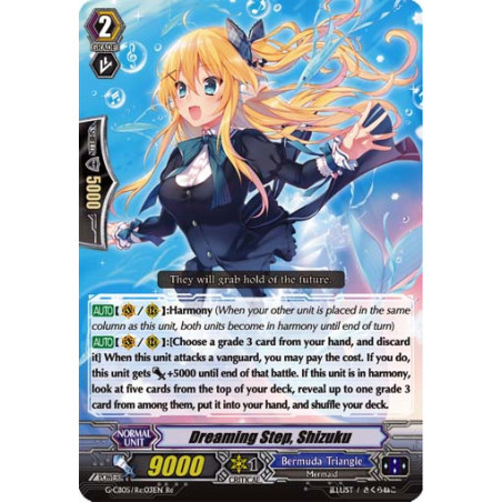 Vanguard_TCG_card_G-CB05_Re03EN_Re_Dreaming_Step_Shizuku_Prismatic_Divas