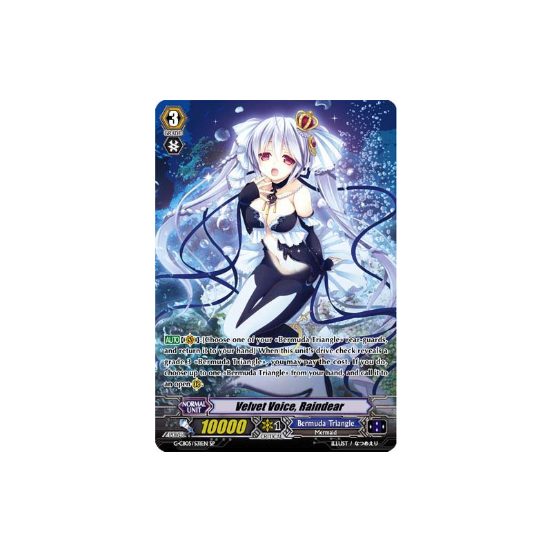 Vanguard_TCG_card_G-CB05_S31EN_SP_Velvet_Voice_Raindear_Prismatic_Divas