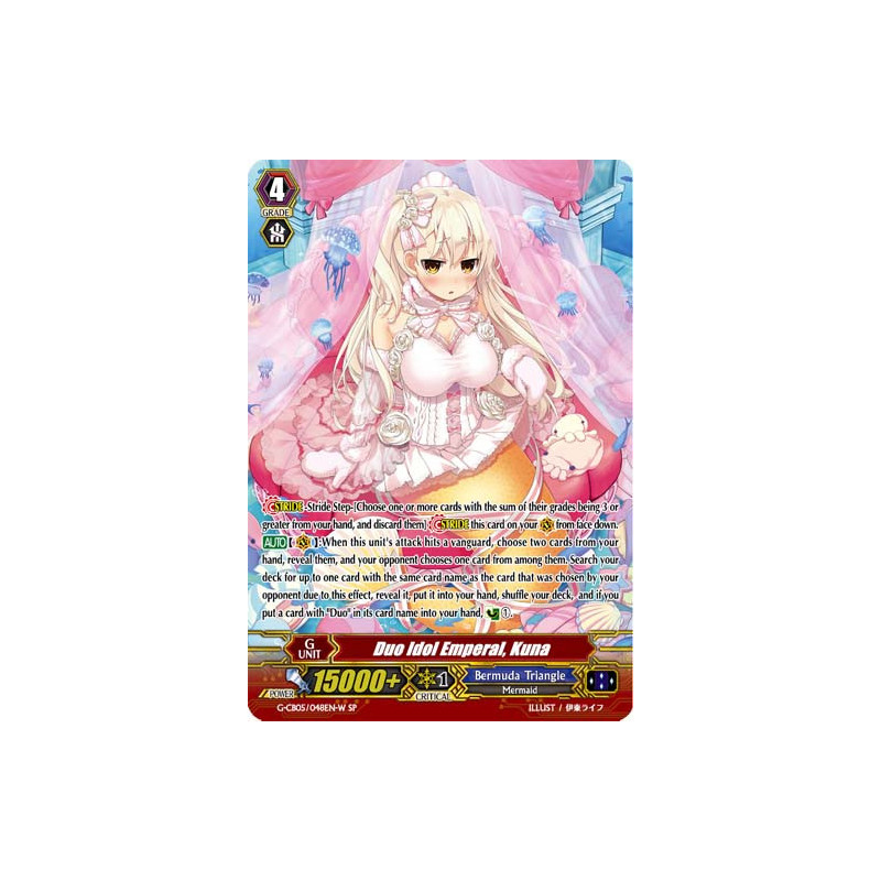 Vanguard_TCG_card_G-CB05_S48EN-W_SP_Duo_Idol_Emperal_Kuna_Prismatic_Divas
